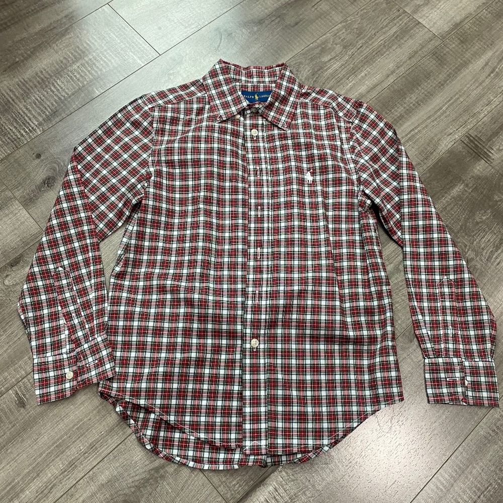 Boys Polo Button Down Shirt